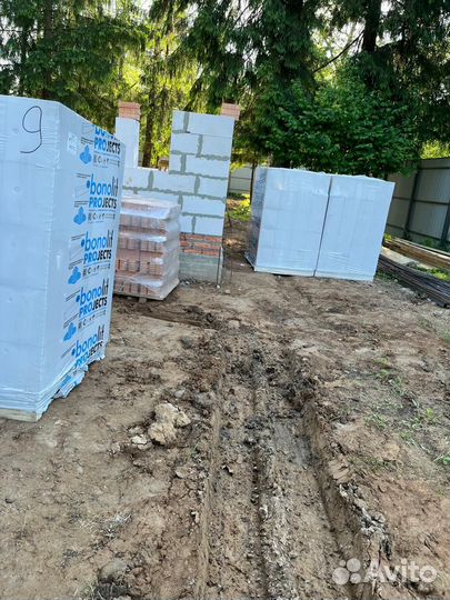 Пеноблоки газоблоки 600 250 100