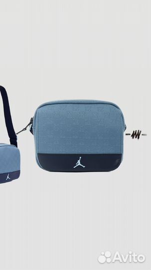 Сумка Nike Jordan Monogram Shoulder Bag Blue