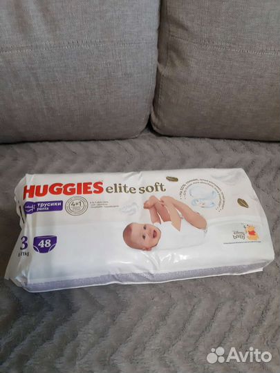 Подгузники трусики Huggies 3- elite soft