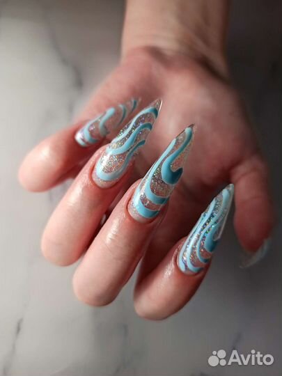 Комбинированный маникюр