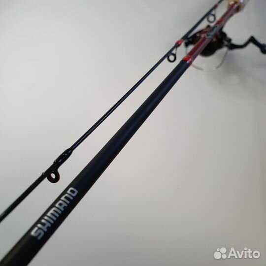 Спиннинг Шимано ультралайт 210см 0-8гр с катушкой
