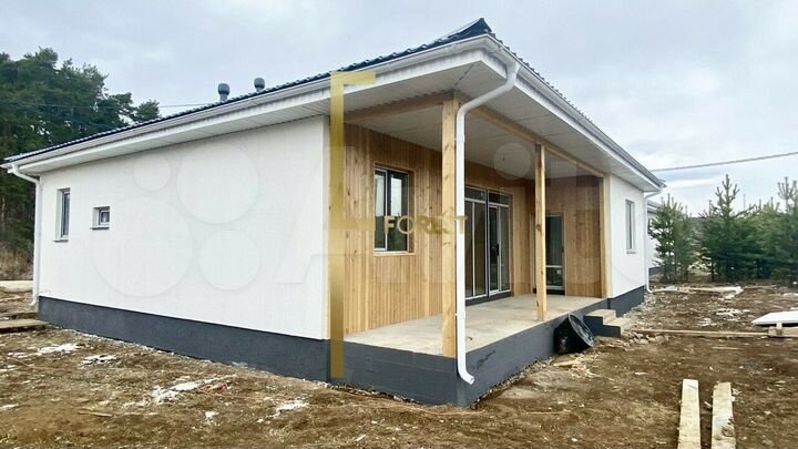 Коттедж 127 м² на участке 7 сот.