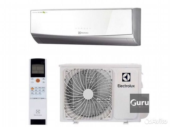 Сплит система с установкой