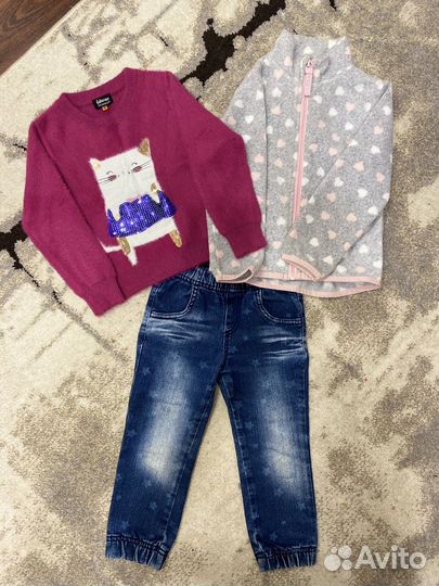 Пакет вещей в садик 98-104