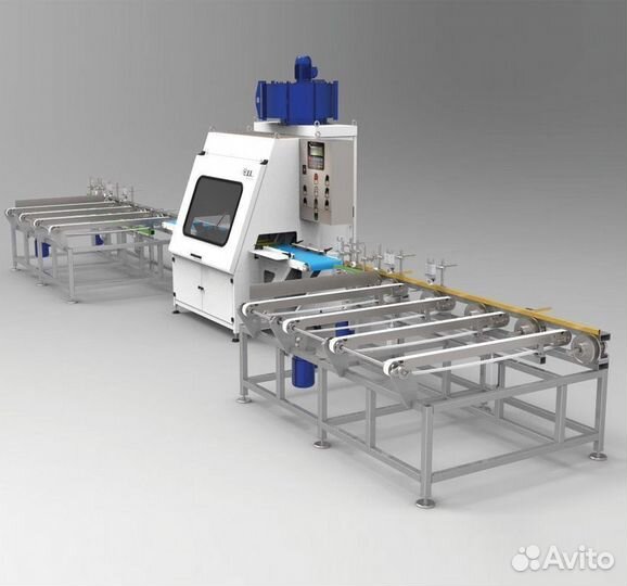 Автоматический покрасочный станок для погонажа