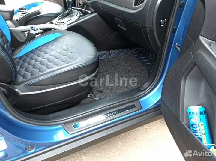 Коврики на Kia престиж Sportage III рестаилинг 201