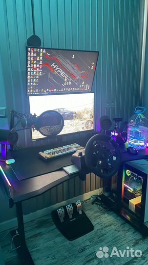 Игровой руль logitech g920 + logitech g shifter