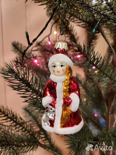 Елочные игрушки.Современные.Стекло