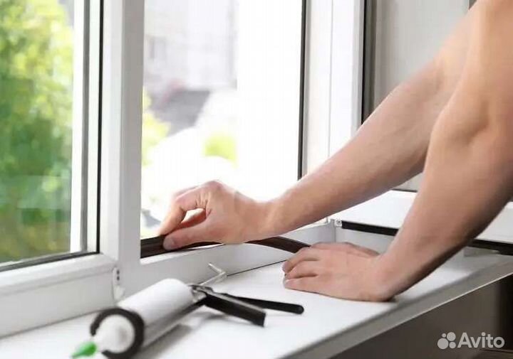 Ремонт окон Пвх, Алюминий, Евродерево