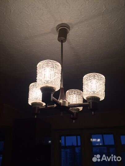 Люстра, винтаж, СССР