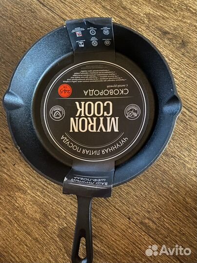 Чугунная сковорода