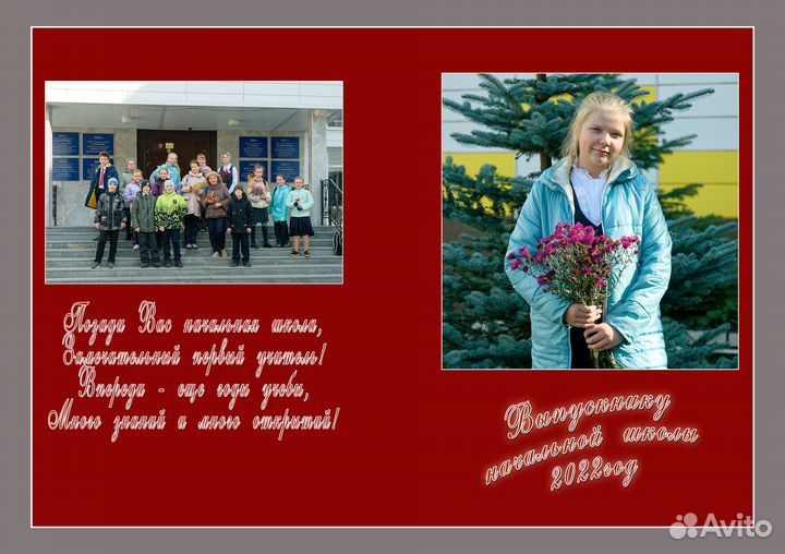 Школьные альбомы и фотопапки