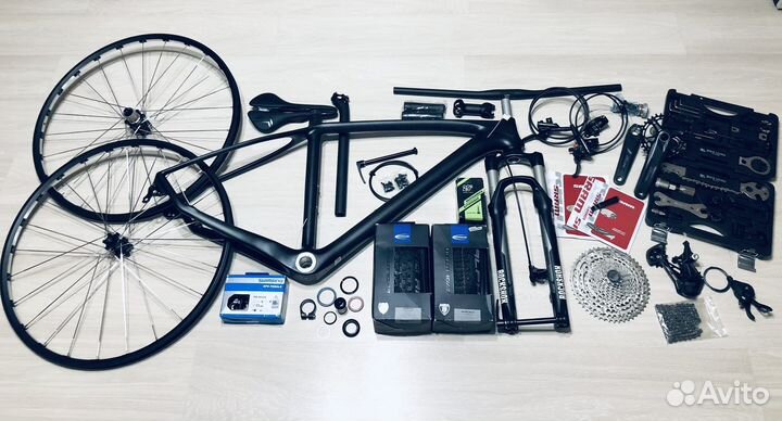 Сборка карбонового велосипеда под заказ