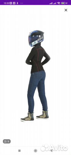 Мотоджинсы женские