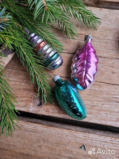 Елочные игрушки СССР