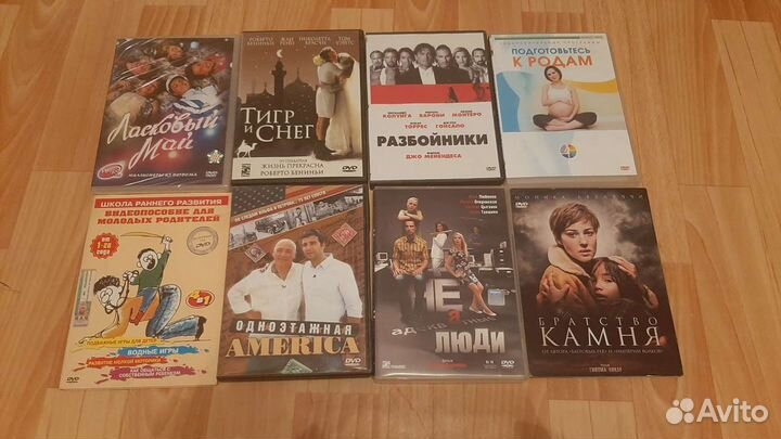 DVD кассеты и CD диски, свыше 100 шт