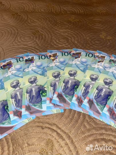 Банкнота 100 рублей Чемпионат мира 2018