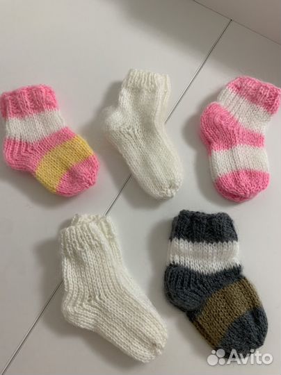 Новые детские шерстяные носки