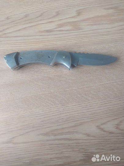 Нож складной волк