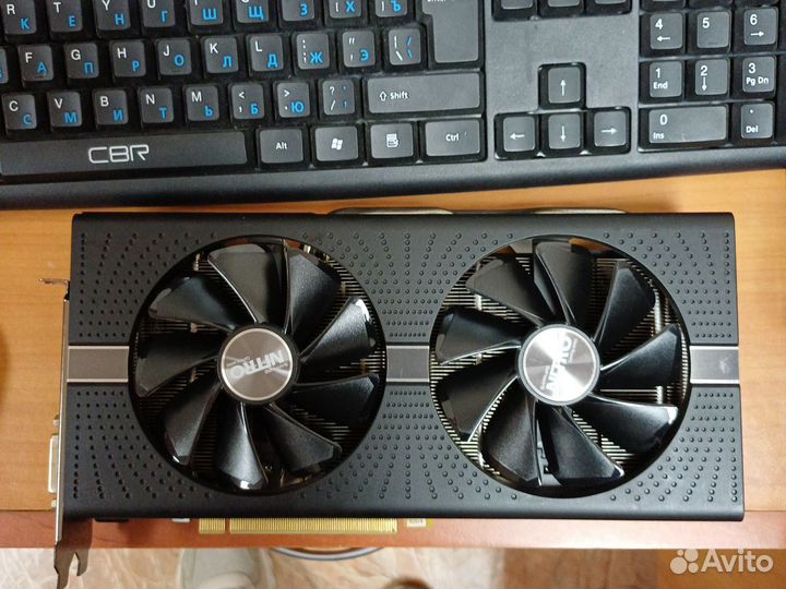 Видеокарта Sapphire rx 580 nitro+ 8gb