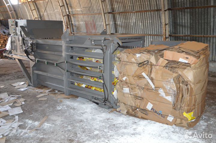 Пресс AMD для макулатуры, пленки, вторсырья, пэт