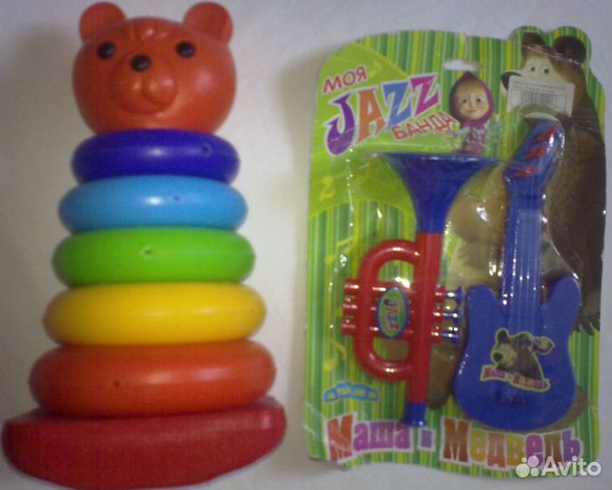 Игрушки пакетом,для мальчика 1-3 года