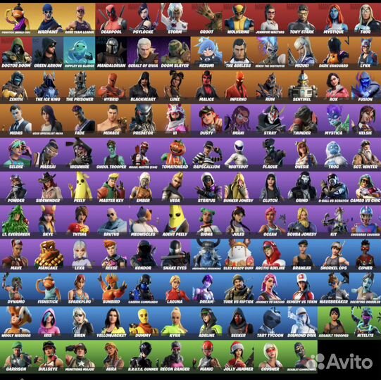 Скины в fortnite