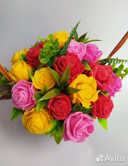 Букет из мыла