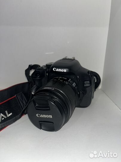 Зеркальный фотоаппарат canon 600d