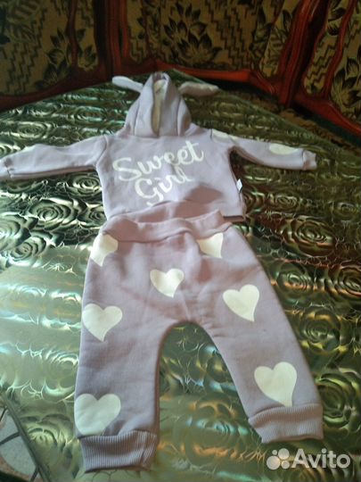 Детский спортивный костюм для девочки