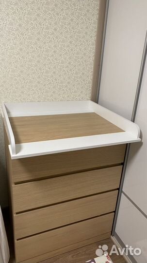 Пеленальная доска на комод