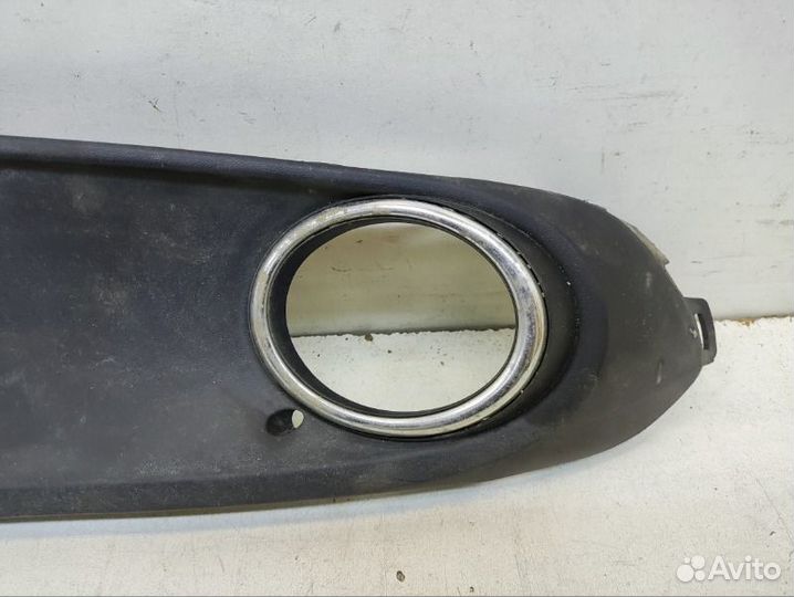 Решетка бампера передняя левая Volkswagen Polo 5