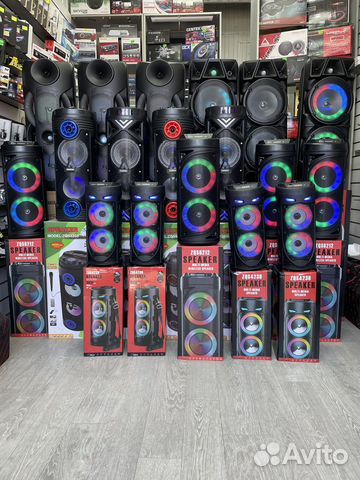 Активные колонки с bluetooth портативные