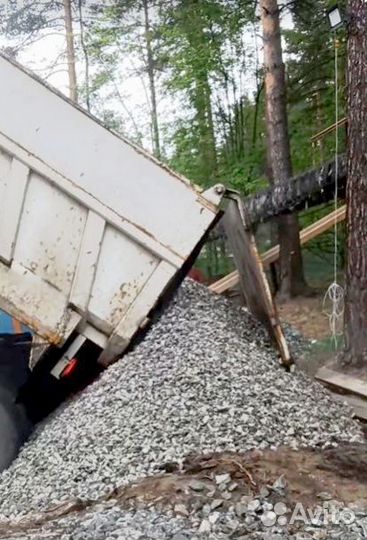 Щебень гравийный