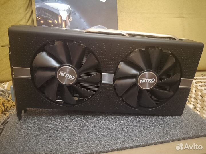 Sapphire nitro+ Radeon RX570 8G (новая)