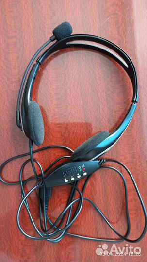 Гарнитура USB оклик HS-M300 с микрофоном