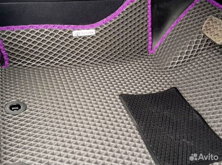 3d коврики eva с бортами