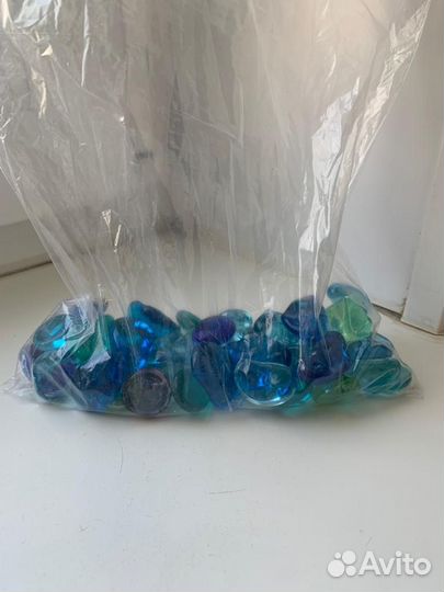 Стеклянные шарики, грунт для аквариума