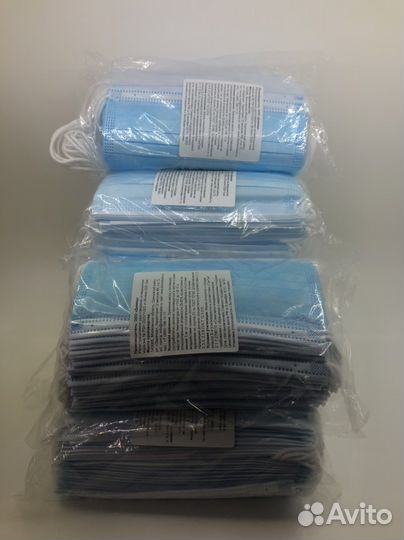 Маска медицинская одноразовая