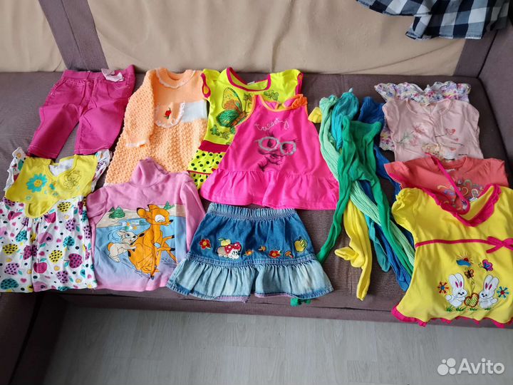 Детские вещи пакетом для девочки