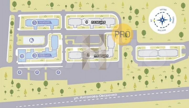 Квартира-студия, 28 м², 12/17 эт.