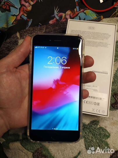Телефон iPhone 6 plus 64gb
