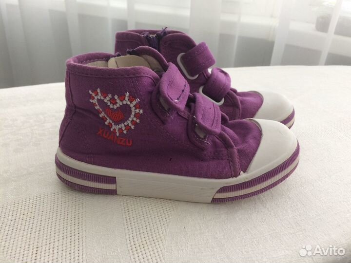 Кеды для девочки 28 размер