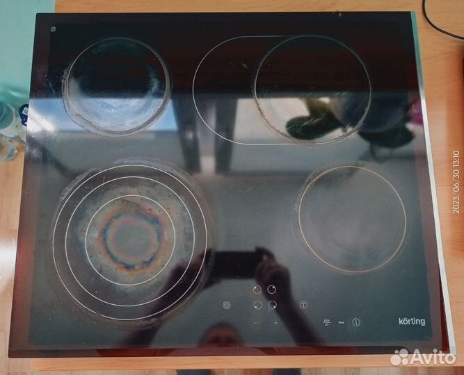 Варочная панель Korting,стеклокерамика,неисправная