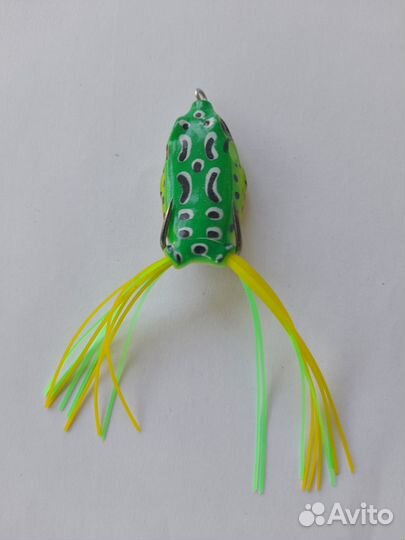 Лягушка силиконовая приманка на щуку