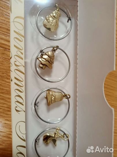 Кольца для салфеток и украшения на бокалы