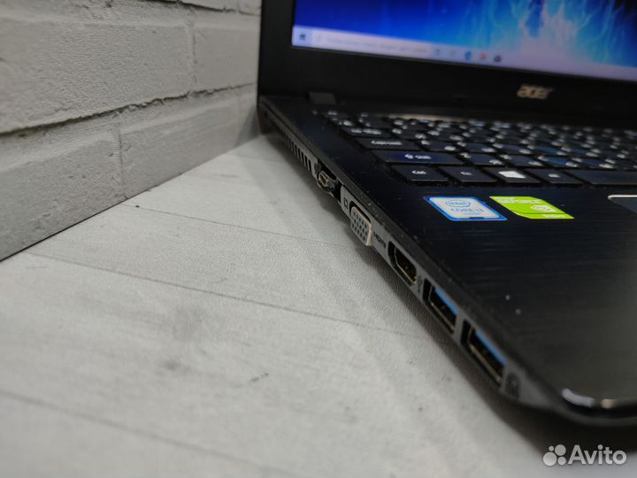 Игровой ноутбук Acer 8 gb/SSD/940mx