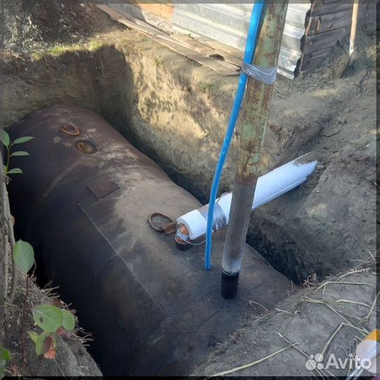 Установка септика. Рассрочка 12 мес