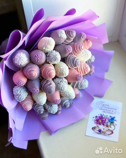 Клубника в шоколаде / Сладкий букет