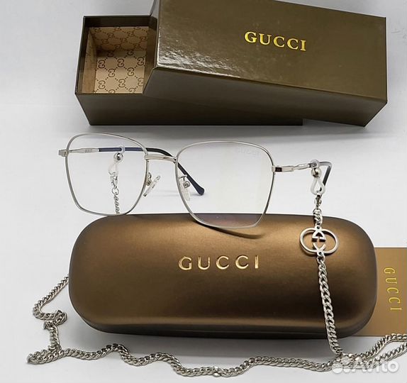 Очки Прозрачные Gucci